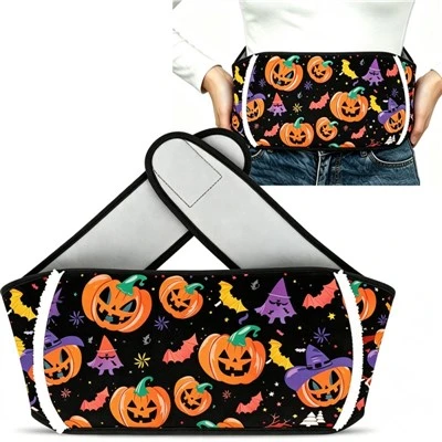 Gumi melegvizes palack táska derékszíj Halloween ajándékok Holly
